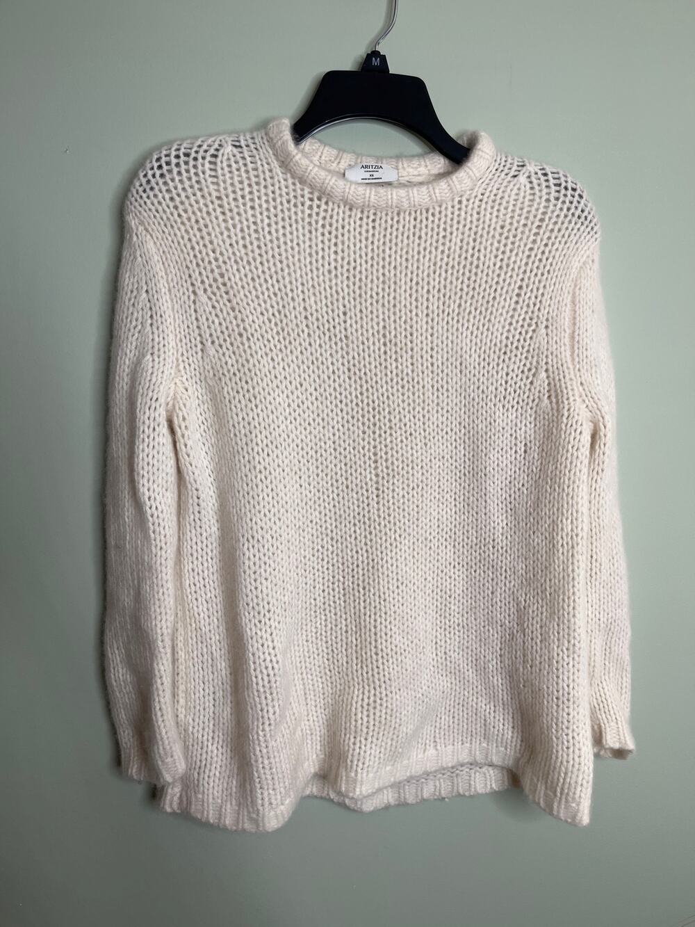 Aritzia Cashmere Chunky Knit Sweater XS